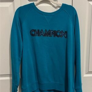 Champion Teal Crewneck Sweatshirt